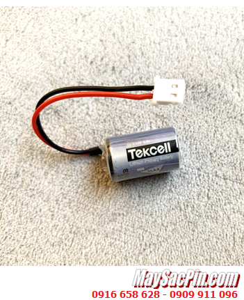 Tekcell SB-AA02 (Zắc PH2.54-2P); Pin nuôi nguồn PLC Tekcell SB-AA02 lithium 3.6v 1/2AA 1200mAh _Xuất xứ Hàn Quốc